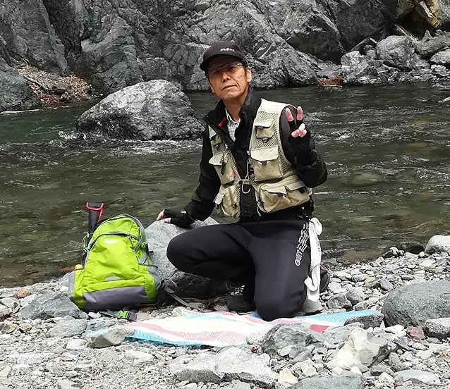 Head angler Shige Tanaka